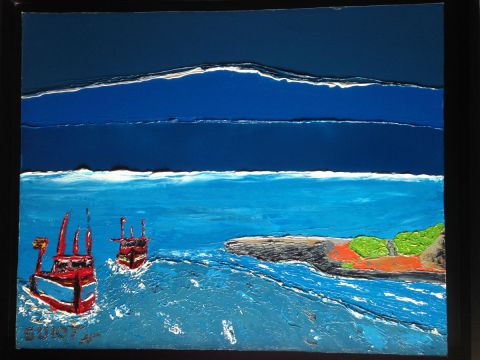 Retour de pêche à Kerdruc